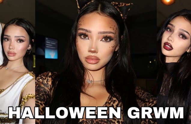 3 Halloween Makeup Looks GRWM img