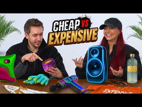 CHEAP VS EXPENSIVE CHALLENGE WITH TALIA! img